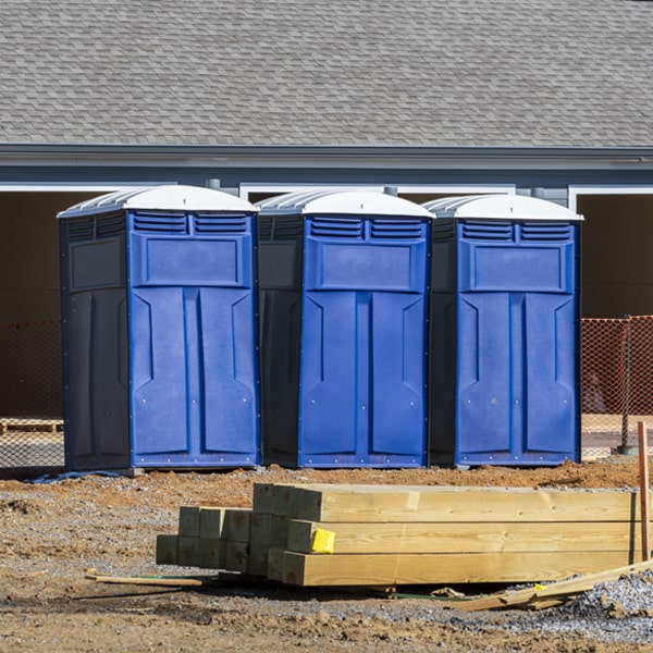 what is the expected delivery and pickup timeframe for the porta potties in Edenburg Pennsylvania